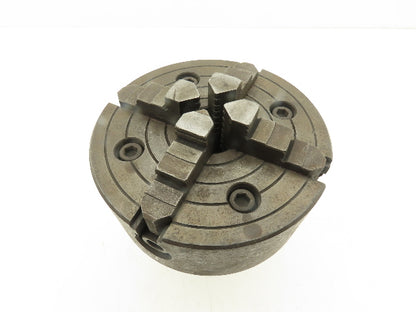 Buck Chuck 1306 4 Jaw Adjustable Independent Manual Lathe Chuck 6" OD