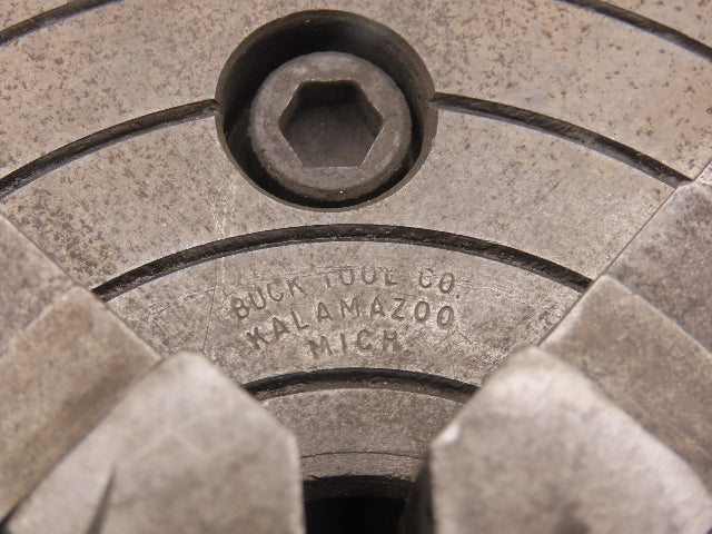 Buck Chuck 1306 4 Jaw Adjustable Independent Manual Lathe Chuck 6" OD