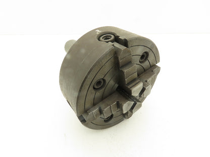 Buck Chuck 1306 4 Jaw Adjustable Independent Manual Lathe Chuck 6" OD