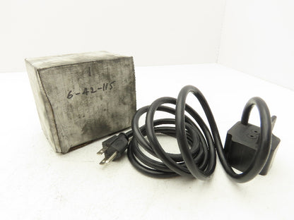 Rodix 6-42-115 Mini Multi-Hanger Inline Electromagnetic Coil 120 Cord 6'