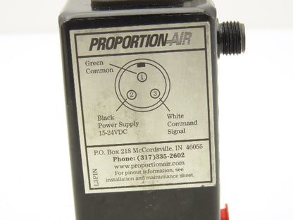 Proportion-Air 3D3MBF Electro-Pneumatic Pressure Regulator Full Vacuum 175 psig