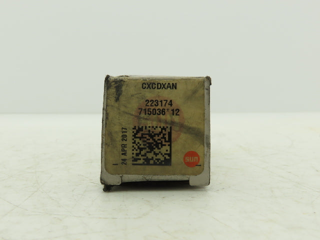 SUN Hydraulics CXCDXAN Hydraulic Free Flow Side to Nose Check Valve Cartridge