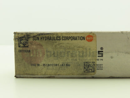 SUN Hydraulics CXCDXAN Hydraulic Free Flow Side to Nose Check Valve Cartridge