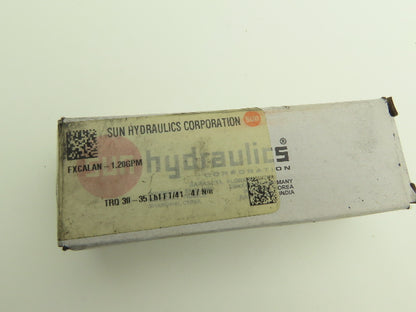 SUN Hydraulics FXCALAN-1.20GPM Hydraulic Pressure Compensated Flow Control Valve