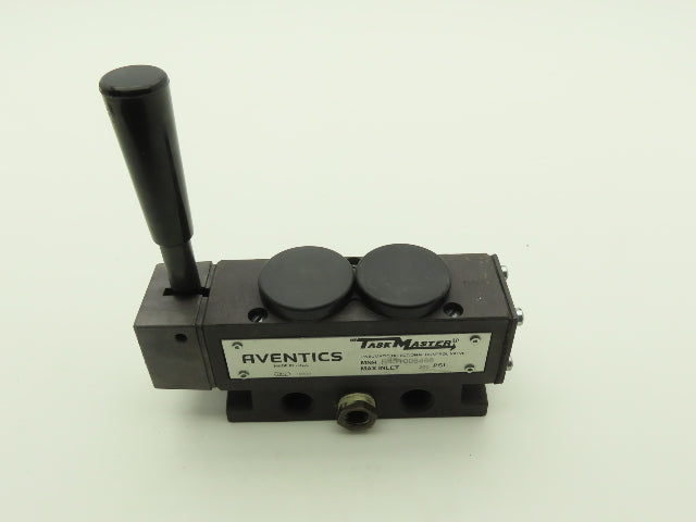 Aventics R431008498 TaskMaster Pneumatic Directional Valve 3-Pos Lever 200psi