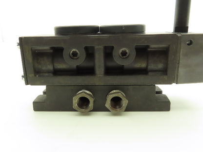 Aventics R431008498 TaskMaster Pneumatic Directional Valve 3-Pos Lever 200psi