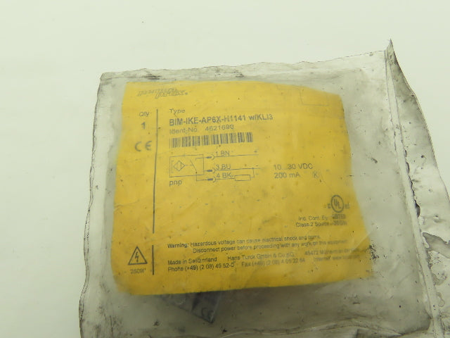 Turck BIM-IKE-AP6X-H1141 Magnetic Field Sensor For Pneumatic Cylinders
