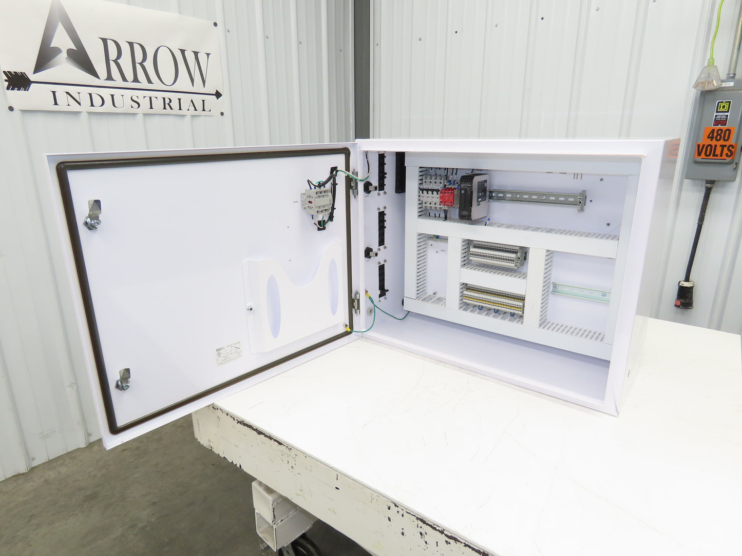 Saginaw SCE24EL3012LP Electrical Enclosure Control Panel JIC Backplate 24x30x12"