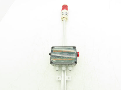 Gimatic 6755 Junction Box for Sensors 8 Inputs 24VDC with Signal Tower