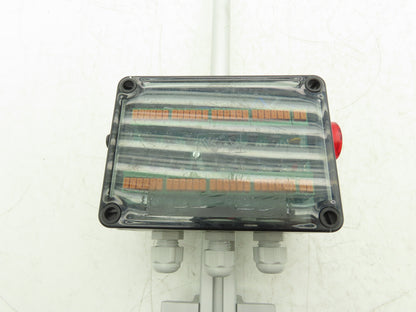 Gimatic 6755 Junction Box for Sensors 8 Inputs 24VDC with Signal Tower