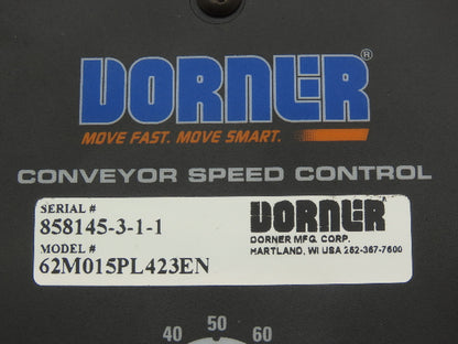 KB Electronics Dorner Motor Speed Control Input 115/230V 1Ph Output 230V 3Ph