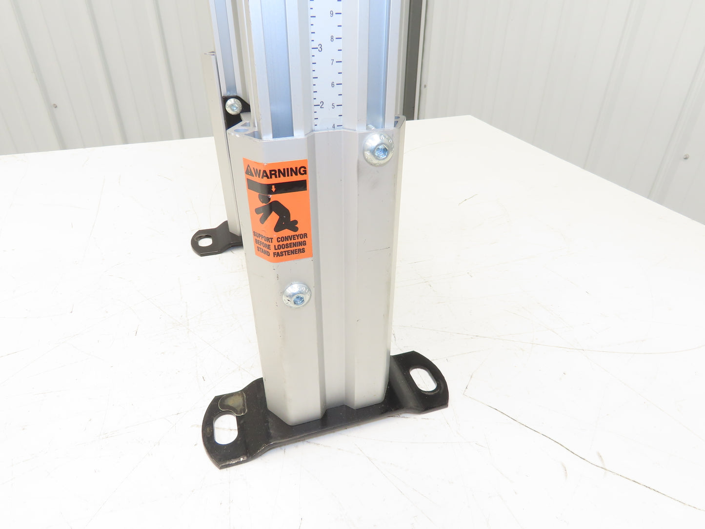 Dorner 39MFH12-2933F 12" Conveyor Leg Support H Stand 29-33" Adj Height Aluminum