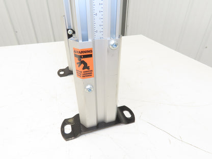 Dorner 39MFH12-2933F 12" Conveyor Leg Support H Stand 29-33" Adj Height Aluminum