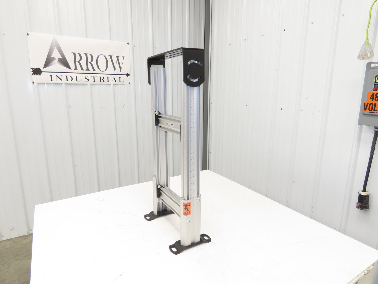 Dorner 39MFH12-2933F 12" Conveyor Leg Support H Stand 29-33" Adj Height Aluminum