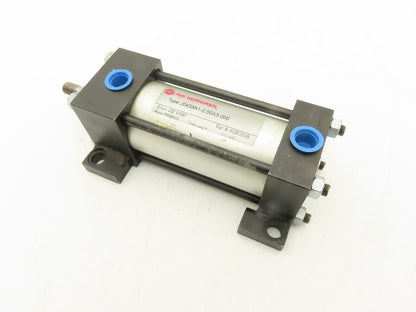 Norgren J0933A1-2.00X3.00 Pneumatic Air Cylinder 2" Bore 3" Stroke 250 PSIG