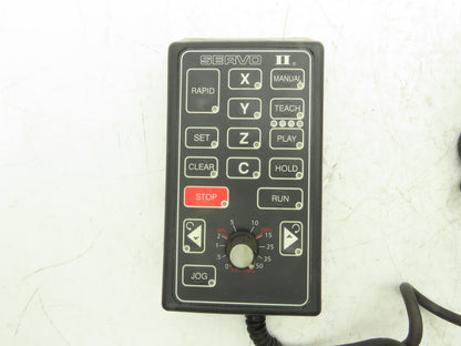 Servo II CNC HMI Teach Controller Pendant Operator W 18' Control Cord