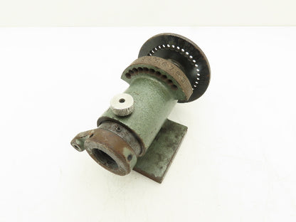 Crawford Lathe Mill Indexer Dividing Head 10° 36-Hole 5" Plate 5C 1" Collet Size
