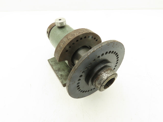 Crawford Lathe Mill Indexer Dividing Head 10° 36-Hole 5" Plate 5C 1" Collet Size