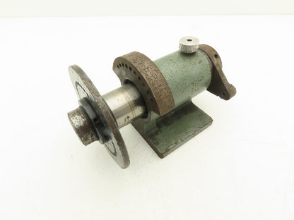 Crawford Lathe Mill Indexer Dividing Head 10° 36-Hole 5" Plate 5C 1" Collet Size