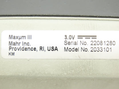 Mahr Federal 2033101 Maxum III Digital Comparator Indicator Gage 0.040"