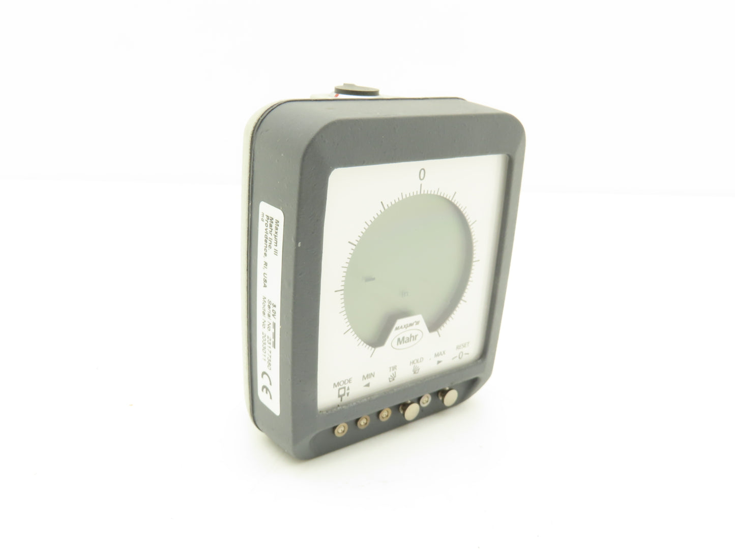 Mahr Federal 2033011 Maxum III Digital Comparator Indicator Gage 0.039"