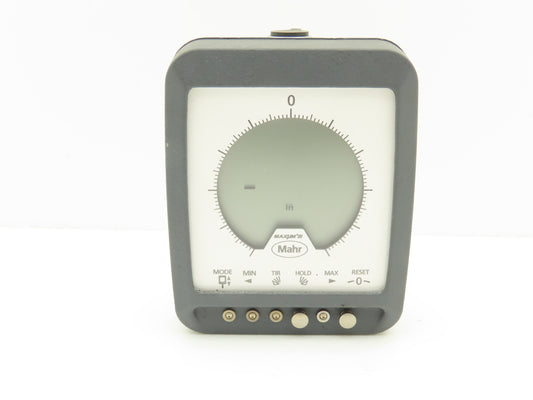 Mahr Federal 2033011 Maxum III Digital Comparator Indicator Gage 0.039"