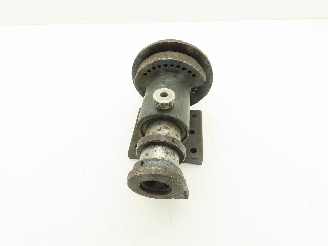 Crawford Lathe Mill Indexer Dividing Head 10° 36-Hole 5" Plate 5C 1" Collet READ