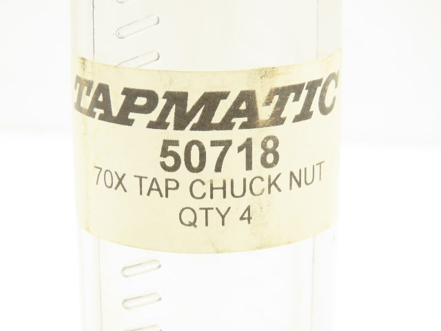 Tapmatic 50718 70X Tap Chuck Nut Lot of 4