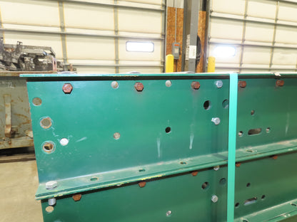 Dematic Rapistan 24"x 12' Gravity Roller Conveyor 22"BF 1.9"Dia  5-Sections 60'L