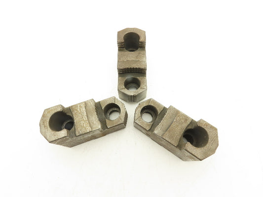 SCA 413185 Lathe Chuck Jaws Reversible T-Track mount Set of 3