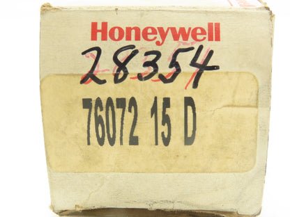 Honeywell 76072 Pressure Switch Designed for 15 PSI Applications
