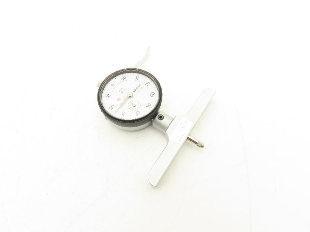 Mitutoyo 7218S Dial Depth Indicator Gage 0-8" Range .001" 4" Base
