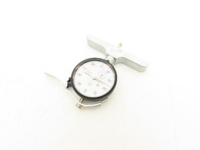 Mitutoyo 7218S Dial Depth Indicator Gage 0-8" Range .001" 4" Base