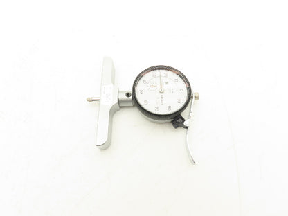 Mitutoyo 7218S Dial Depth Indicator Gage 0-8" Range .001" 4" Base
