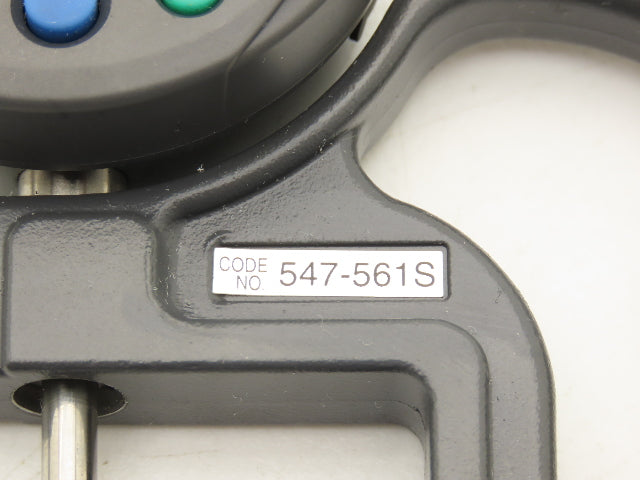 Mitutoyo 547-561S Tube Thickness Indicator Gage 0-.470"/12mm 543-783BS