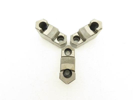 282 Steel Lathe Chuck Jaws Reversible T-Track mount Set of 3
