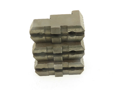 4775 Steel Lathe Chuck Jaws Reversible T-Track mount Set of 3