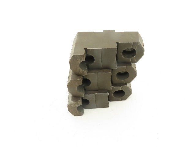 4775 Steel Lathe Chuck Jaws Reversible T-Track mount Set of 3