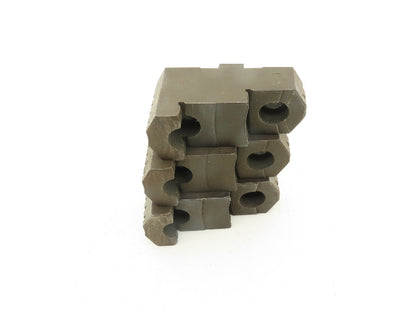 4775 Steel Lathe Chuck Jaws Reversible T-Track mount Set of 3