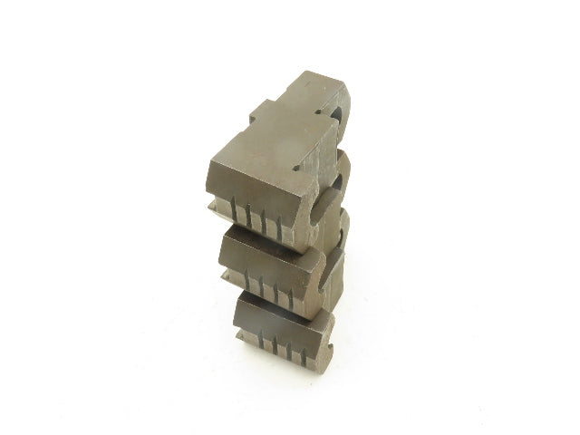 4775 Steel Lathe Chuck Jaws Reversible T-Track mount Set of 3