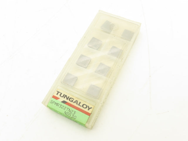 Toshiba Tungaloy SPMR090308-23 Box of 10 Square Carbide Inserts NS530 Lot of 50