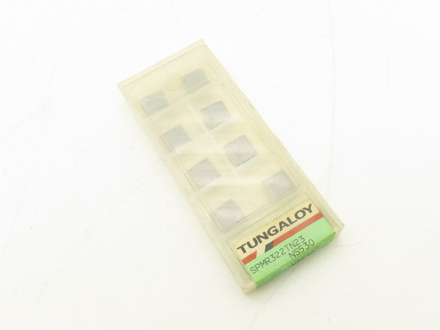 Toshiba Tungaloy SPMR090308-23 Box of 10 Square Carbide Inserts NS530 Lot of 50