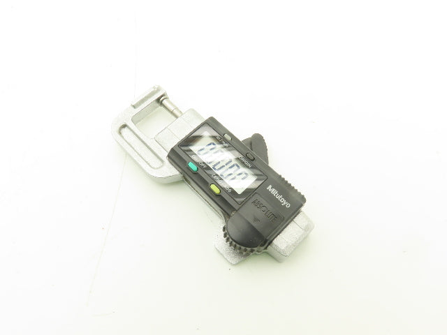 Mitutoyo 700-118-30 Quick-Mini Digital Thickness Gage 0-0.5" Range .0005"