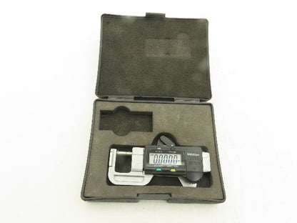 Mitutoyo 700-118-30 Quick-Mini Digital Thickness Gage 0-0.5" Range .0005"