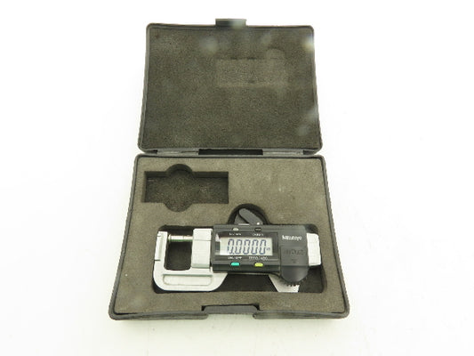 Mitutoyo 700-118-30 Quick-Mini Digital Thickness Gage 0-0.5" Range .0005"