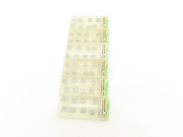 Toshiba Tungaloy SPMR090308-23 Box of 10 Square Carbide Inserts NS530 Lot of 60