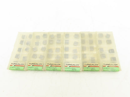 Toshiba Tungaloy SPMR090308-23 Box of 10 Square Carbide Inserts NS530 Lot of 60
