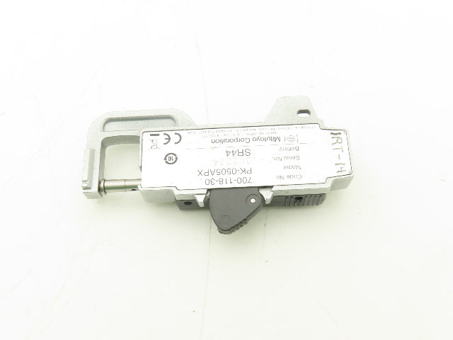 Mitutoyo 700-118-30 Quick-Mini Digital Thickness Gage 0-0.5" Range .0005"