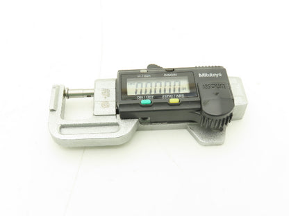 Mitutoyo 700-118-30 Quick-Mini Digital Thickness Gage 0-0.5" Range .0005"