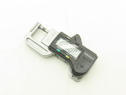 Mitutoyo 700-118-20 Quick-Mini Digital Thickness Gage 0-0.5" Range .0005"